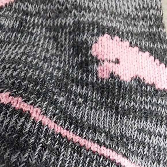 Women's puma socks - PINK & BLACK - new (never worn) - Picture 2 of 4